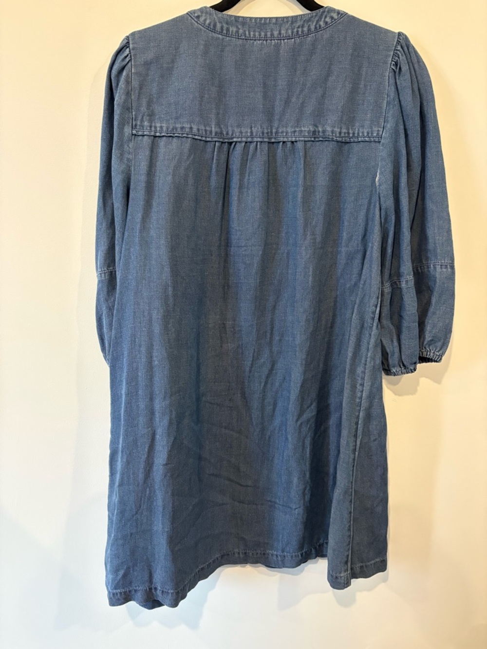 LOFT Blue Denim Tunic Dress - Picture 6 of 12